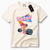 Imagem do Camiseta Feminina de Algodão com Estampa "Barbell" - Estilo Moderno e Casual