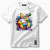 Camiseta Algodão Premium Estampa Trono Grafite Unissex Masculina e Feminina Philklen - Philklen