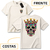 Camiseta Unissex de Algodão com Estampa Frente e Costas Caveira Mexicana - Estilo e Conforto - Philklen