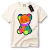 Camiseta Unissex Algodão Premium Estampa de Urso Estilizado Arte Urbana - comprar online