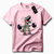 Imagem do Camiseta de Algodão Premium com Estampa Dinossauro Halterofilista Unissex