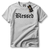 Camiseta Blessed Unissex Algodão Premium - Estilo e Mensagem Positiva - Philklen
