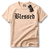 Camiseta Blessed Unissex Algodão Premium - Estilo e Mensagem Positiva na internet