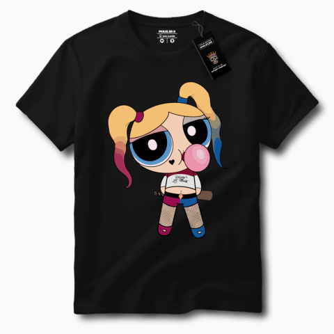 Camiseta Feminina de Algodão Premium com Estampa Divertida de Personagem - comprar online