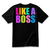 Camiseta Like a Boss Unissex - Estilo e Conforto em Algodão Premium - Philklen