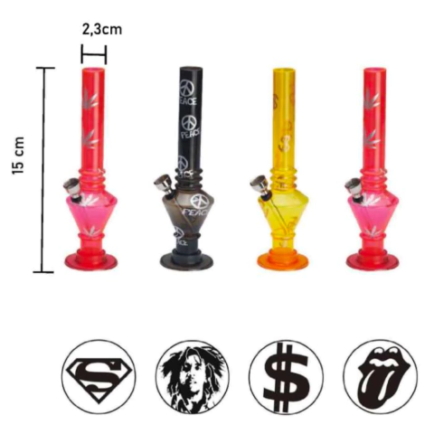 Bong De Acrilico Mini Acrylic (Minp) Cores