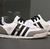 ADIDAS ITÁLIA BRANCO E PRETO - COURO