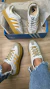 SAMBAE BRANCO COM DOURADO - COURO - comprar online