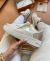 NIKE AIR FORCE F1 OFF/DOURADO - comprar online