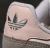 ADIDAS ITÁLIA BRANCO E ROSA - COURO - loja online
