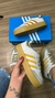 SAMBAE BRANCO COM DOURADO - COURO