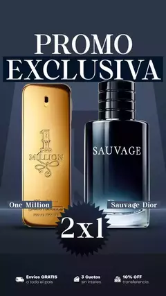 Sauvage + One Million 2x1