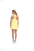 Vestido Court Lines Amarelo Candy - System 5