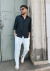 Pantalón de LINO CUBANO - BLANCO - comprar online