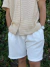 Imagen de Camisa CROCHET BEIGE LISO