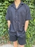 Camisa LINO SASTRERO + Short de REGALO - NEGRO - comprar online