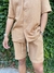 Camisa LINO SASTRERO + Short de REGALO - BEIGE OSCURO - tienda online