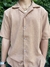Camisa LINO SASTRERO + Short de REGALO - BEIGE OSCURO en internet
