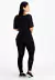 Calça Com Bolso em Tela Legging Fitness Preta | REF: LX83 - Lojas Dourado | Moda Fitness, Casual e Praia 