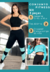 Kit 3 peças Fitness Tiffany: Legging Cintura Alta, Cropped com Tela e Top Cropped Manga Longa de Tela Dry Fit