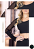 Cropped Manga Longa e Calça Legging Conjunto Fitness - loja online