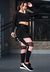 Cropped Manga Longa e Calça Legging Conjunto Fitness na internet