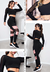 Cropped Manga Longa e Calça Legging Conjunto Fitness