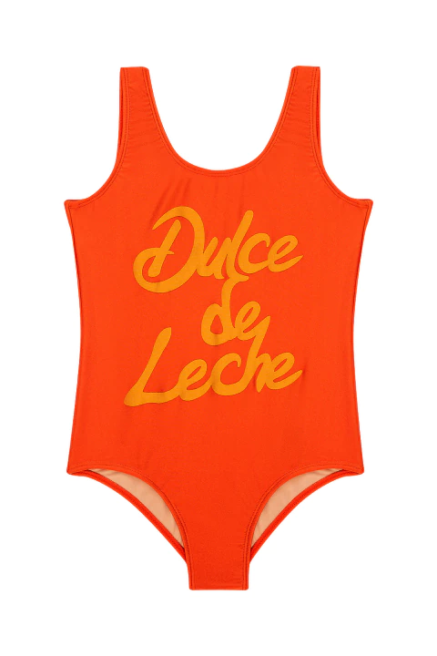 Maiô Aplique Teen Dulce de Leche L'été