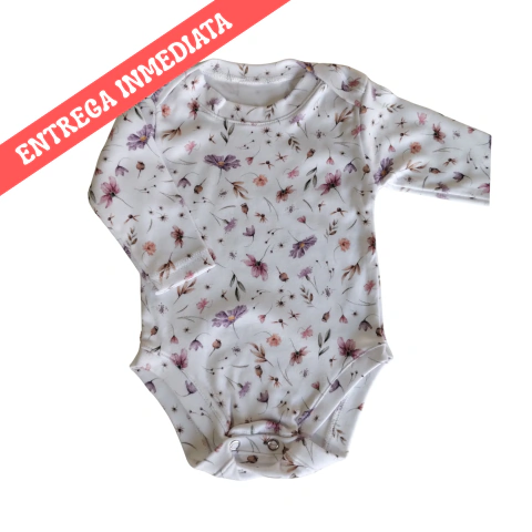 Body M/larga - Flores