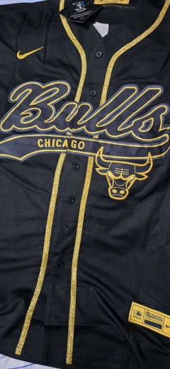 CASACA MLB CHICAGO BULLS BLACK #23 - Argentina Store