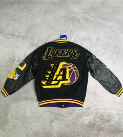 JACKET NBA LOS ANGELES LAKERS - BLACK - tienda online