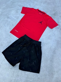 Conjunto Jordan - Rojo/Negro - Argentina Store