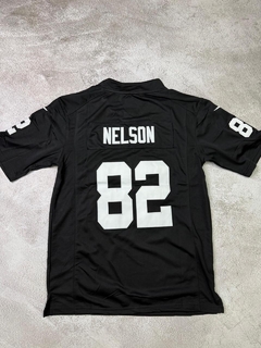 CAMISETA NFL LAS VEGAS RAIDERS #82 NELSON - Argentina Store