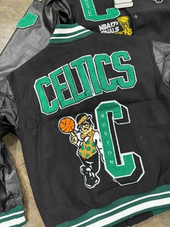 JACKET NBA BOSTON CELTICS - BLACK en internet