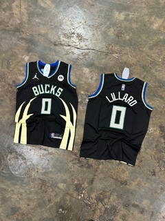 Musculosa NBA MILWAUKEE BUCKS #0 LILLARD - Argentina Store