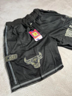 Imagen de SHORT NBA CHICAGO BULLS BLACK