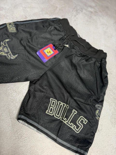 SHORT NBA CHICAGO BULLS BLACK - tienda online
