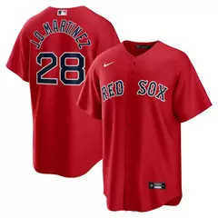 Casaca MLB Boston Red Sox #28 J.D MARTINEZ