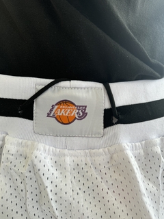 SHORT NBA LAKERS WHITE #24 BRYANT - Argentina Store