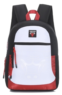 MOCHILA NBA CHICAGO BULLS WHITE