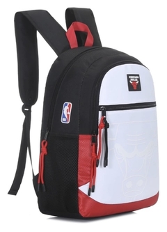 MOCHILA NBA CHICAGO BULLS WHITE - comprar online