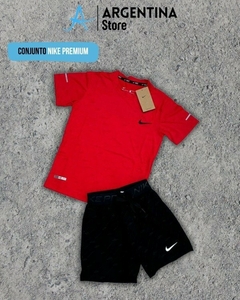 Conjunto Nike Premium Rojo/Negro