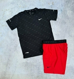 Conjunto Nike Premium Negro/Rojo - comprar online