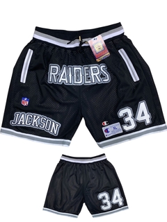SHORT NFL LOS ANGELES RAIDERS #34 JACKSON - Argentina Store