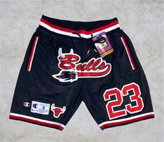 SHORT NBA BULLS NEGRO #23