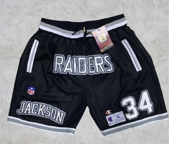 SHORT NFL LOS ANGELES RAIDERS #34 JACKSON - comprar online