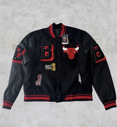 JACKET NBA CHICAGO BULLS BLACK - comprar online