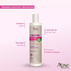 Shampoo Cachos Nutritivo Ápice 300ml - comprar online
