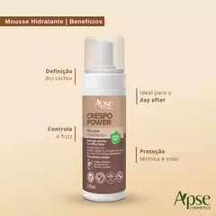 Mousse Hidratante Crespo Power Ápice 210ml - comprar online