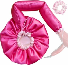 Touca Difusora de Cetim Anti Frizz - Pink - comprar online